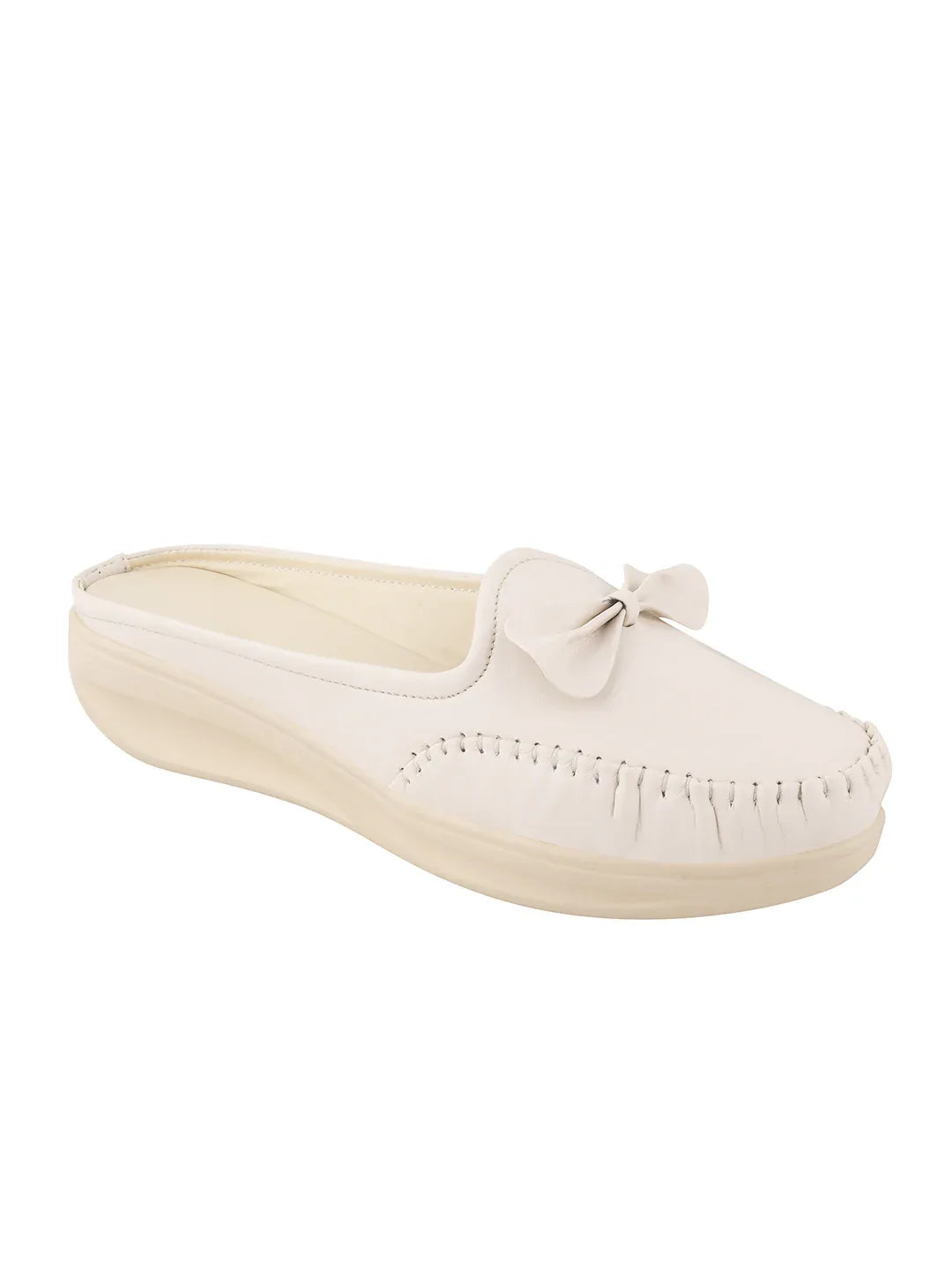 Easy Walk Bow Detail Mules