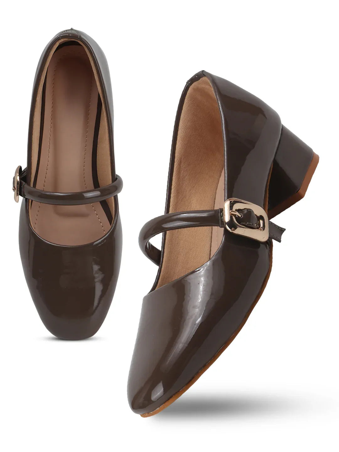 Timeless Patent Finish Mary Jane Heels