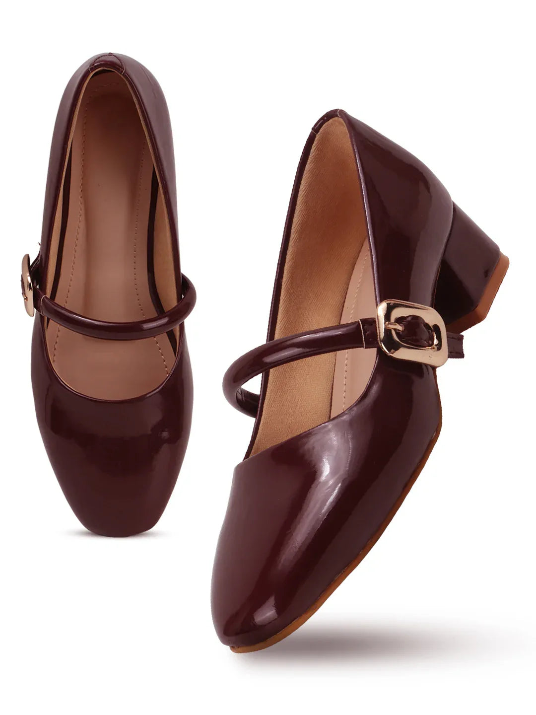 Timeless Patent Finish Mary Jane Heels