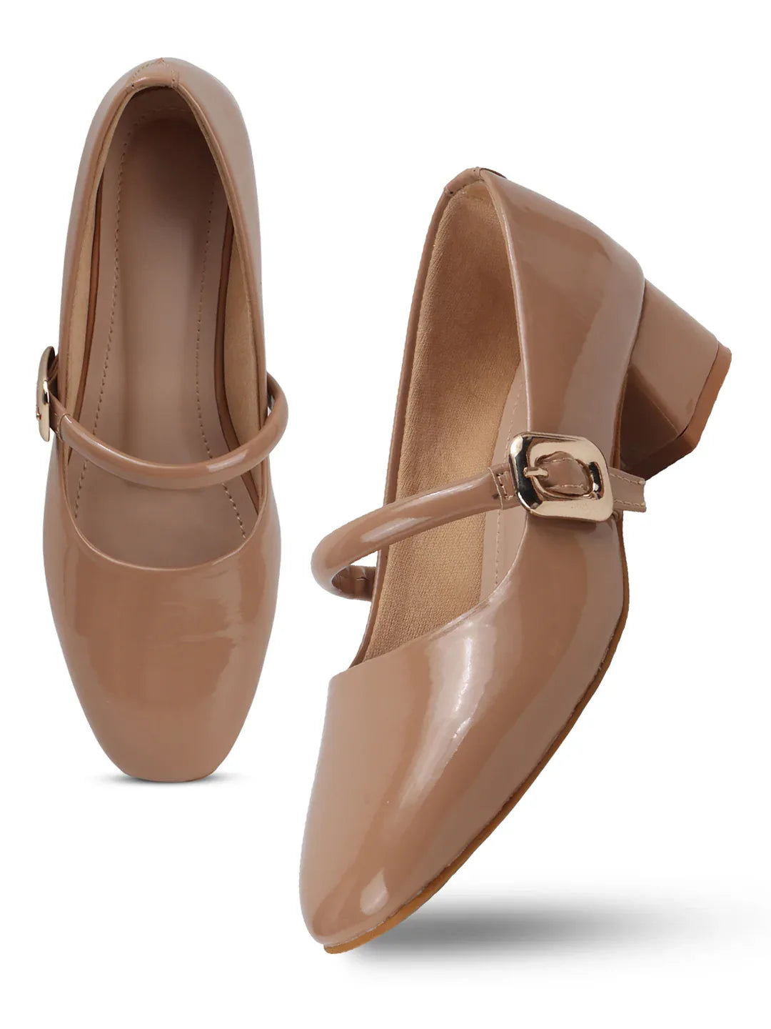 Timeless Patent Finish Mary Jane Heels
