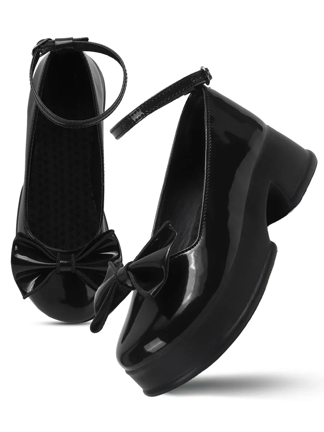 Modern Mary Jane Platform Pumps