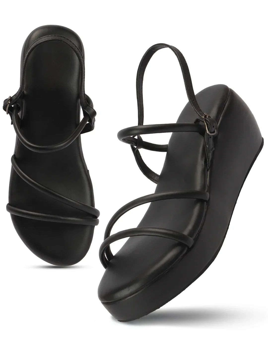 Fashionable Slingback Wedge Sandals All-Day Comfort