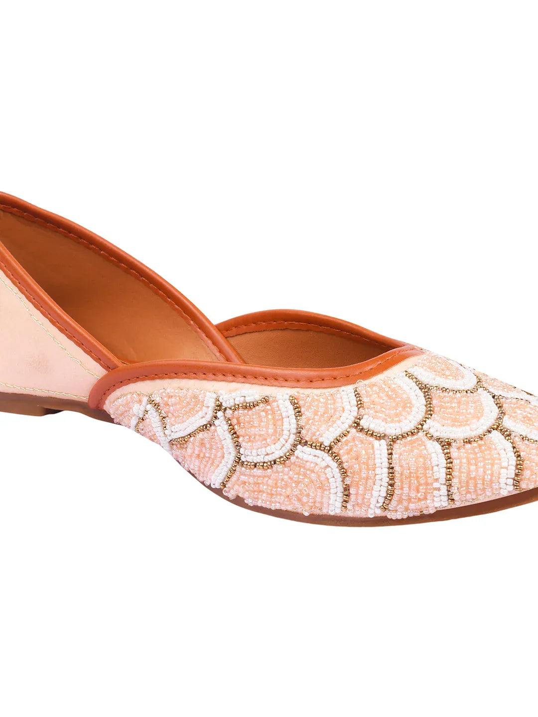Embroidered Festive Comfort Wedge Juttis