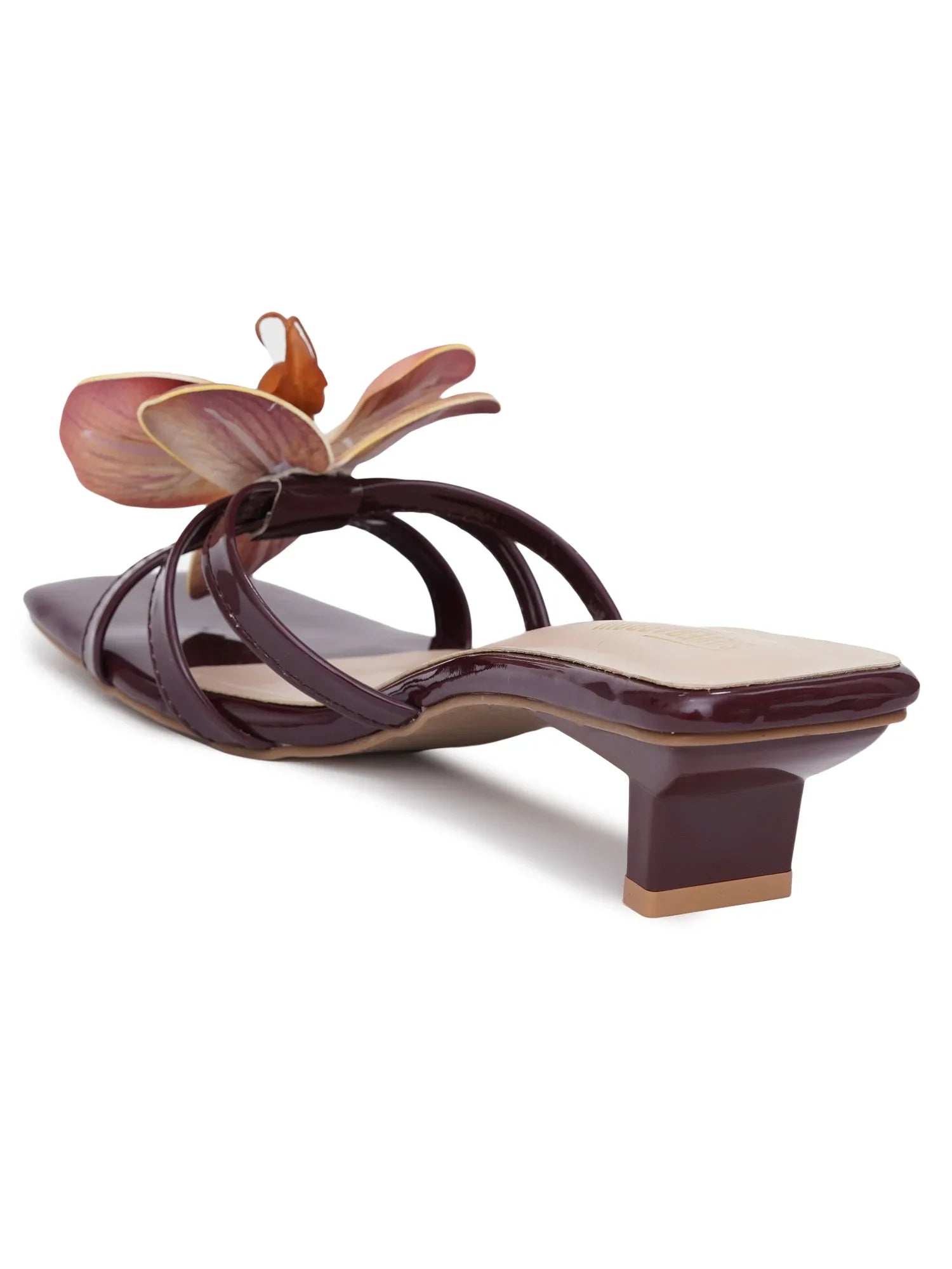 Elegant Floral Strap Sandals