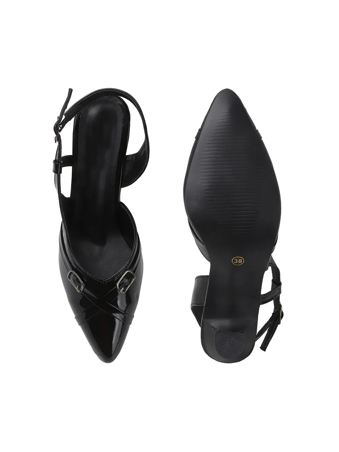 Classic Pointed Slingback Court Heels