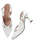 Classic Pointed Slingback Court Heels