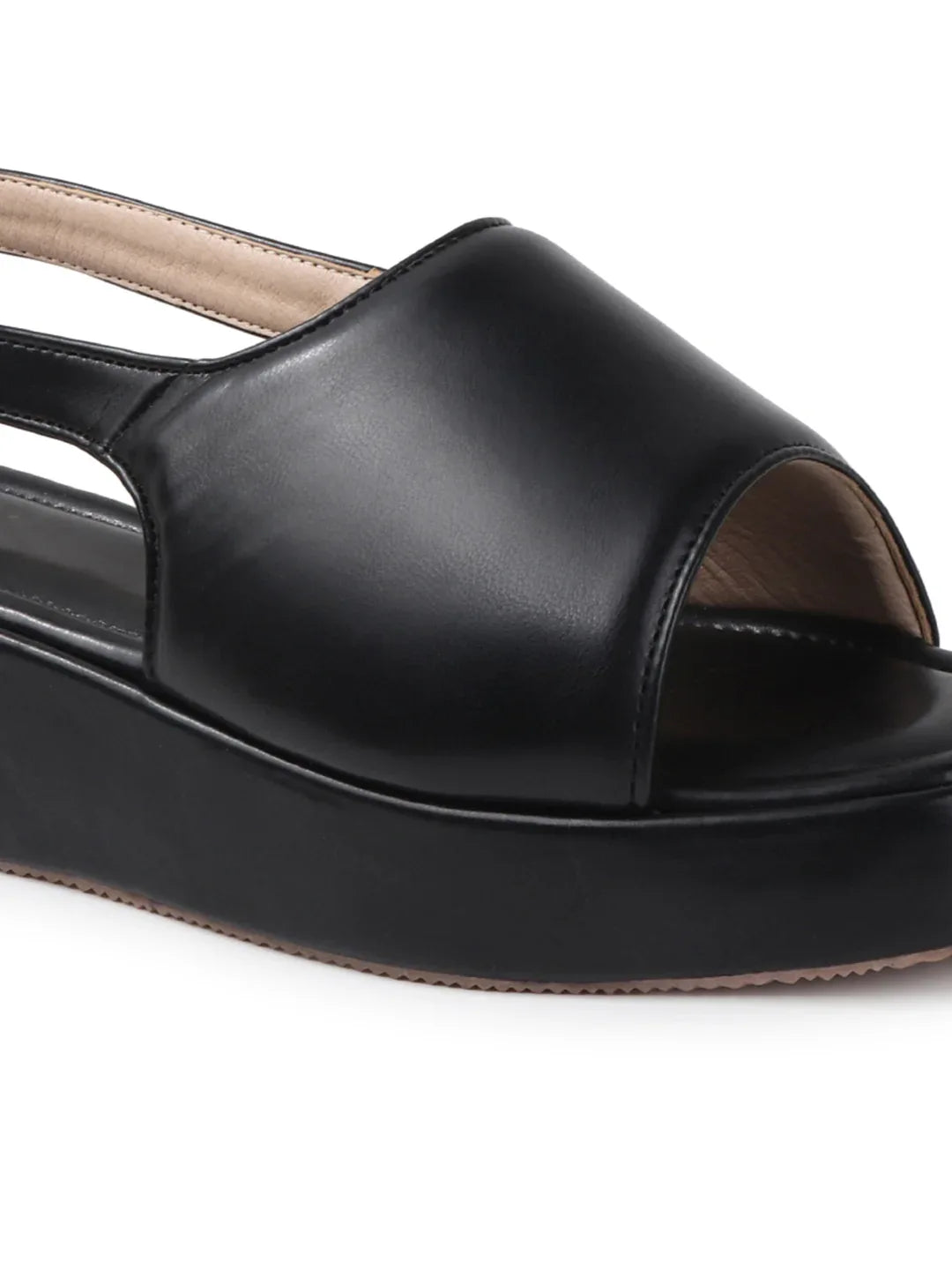 Classic Open-Toe Slingback Wedges