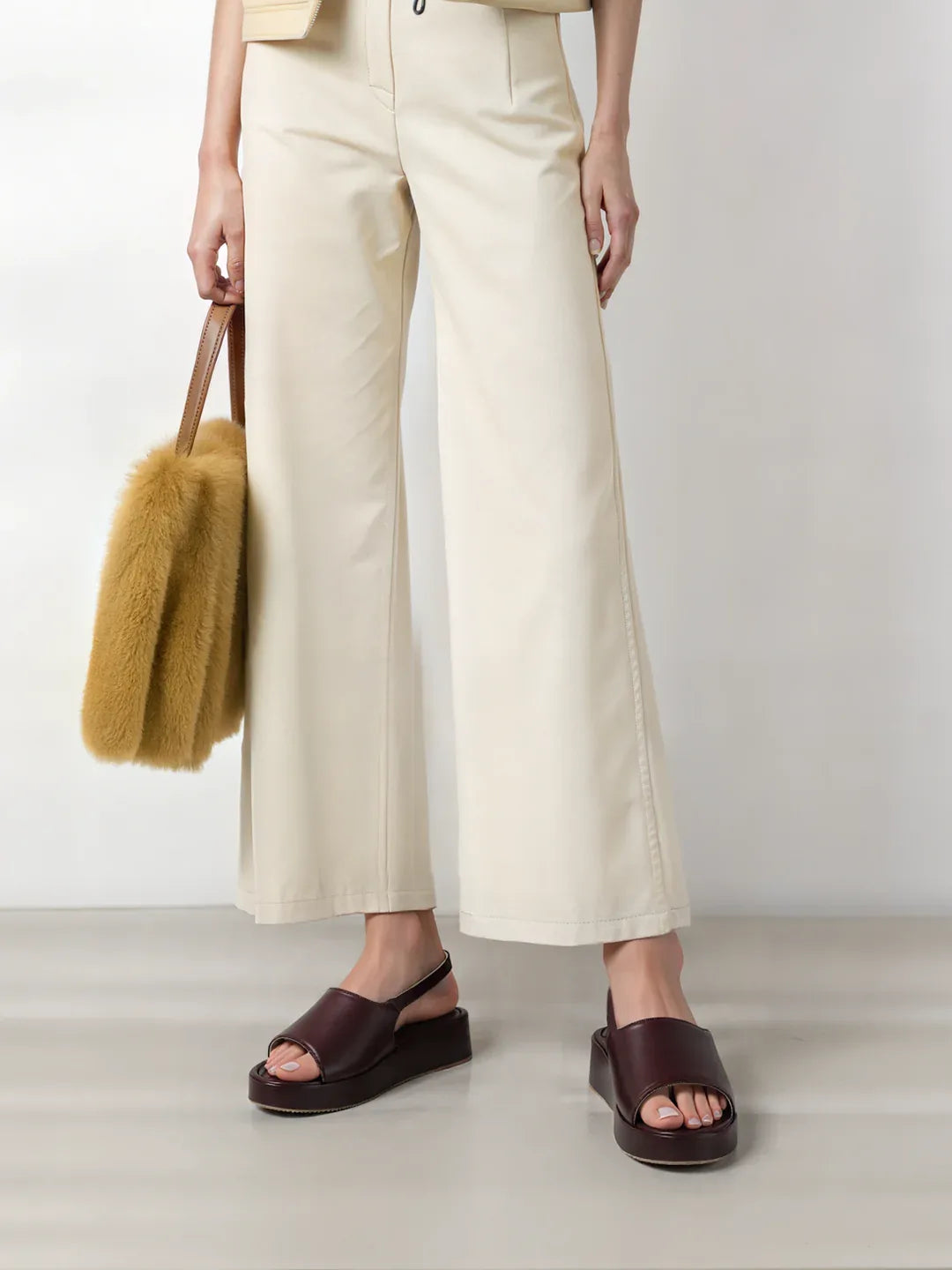 Classic Open-Toe Slingback Wedges