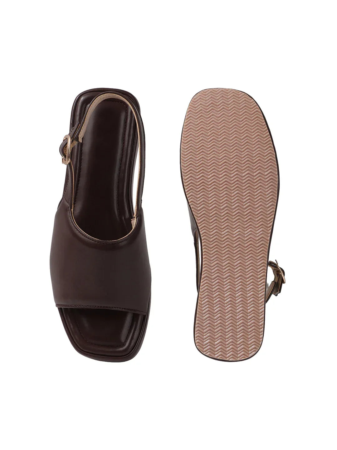 Classic Open-Toe Slingback Wedges