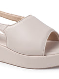 Classic Open-Toe Slingback Wedges