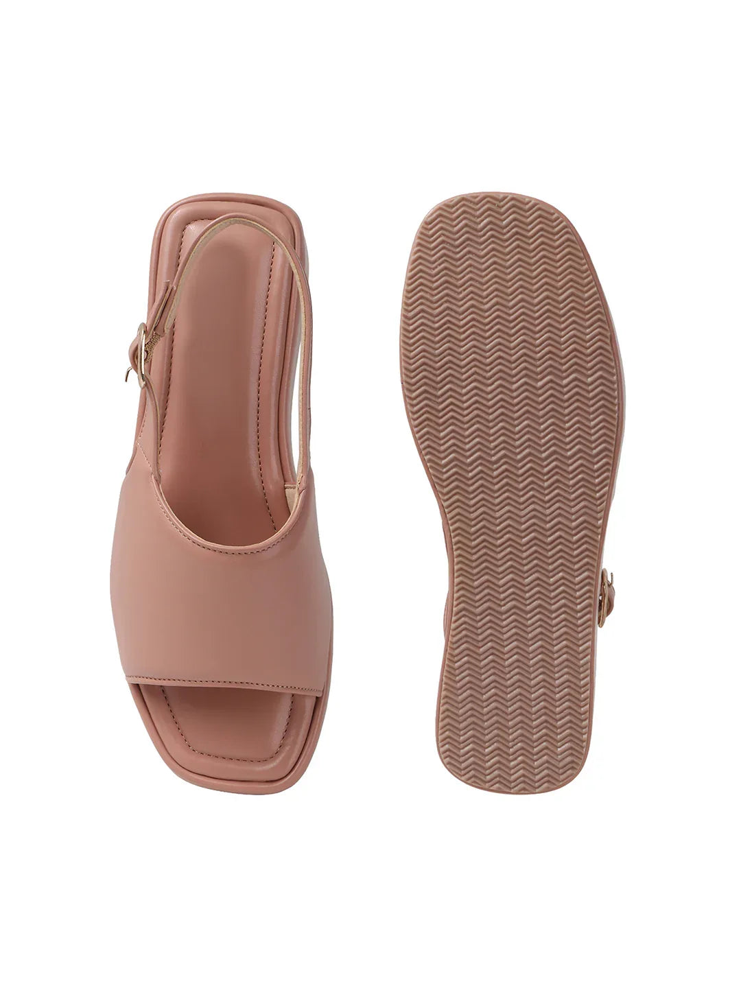 Classic Open-Toe Slingback Wedges