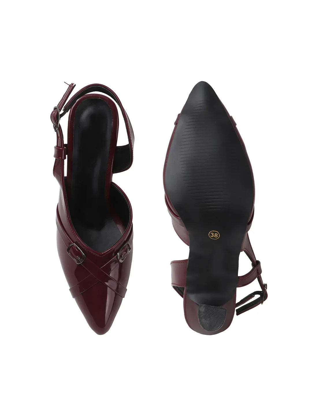 Classic Pointed Slingback Court Heels