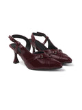 Classic Pointed Slingback Court Heels
