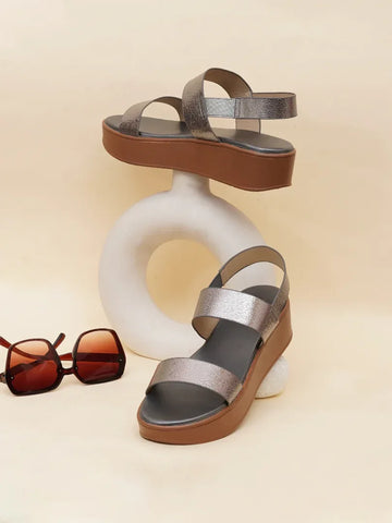 Urban Comfort Platform Sandals