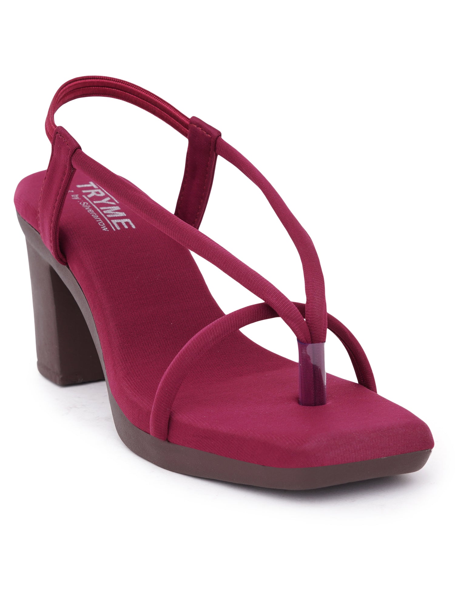 Minimalist Slingback Block Heel Sandals