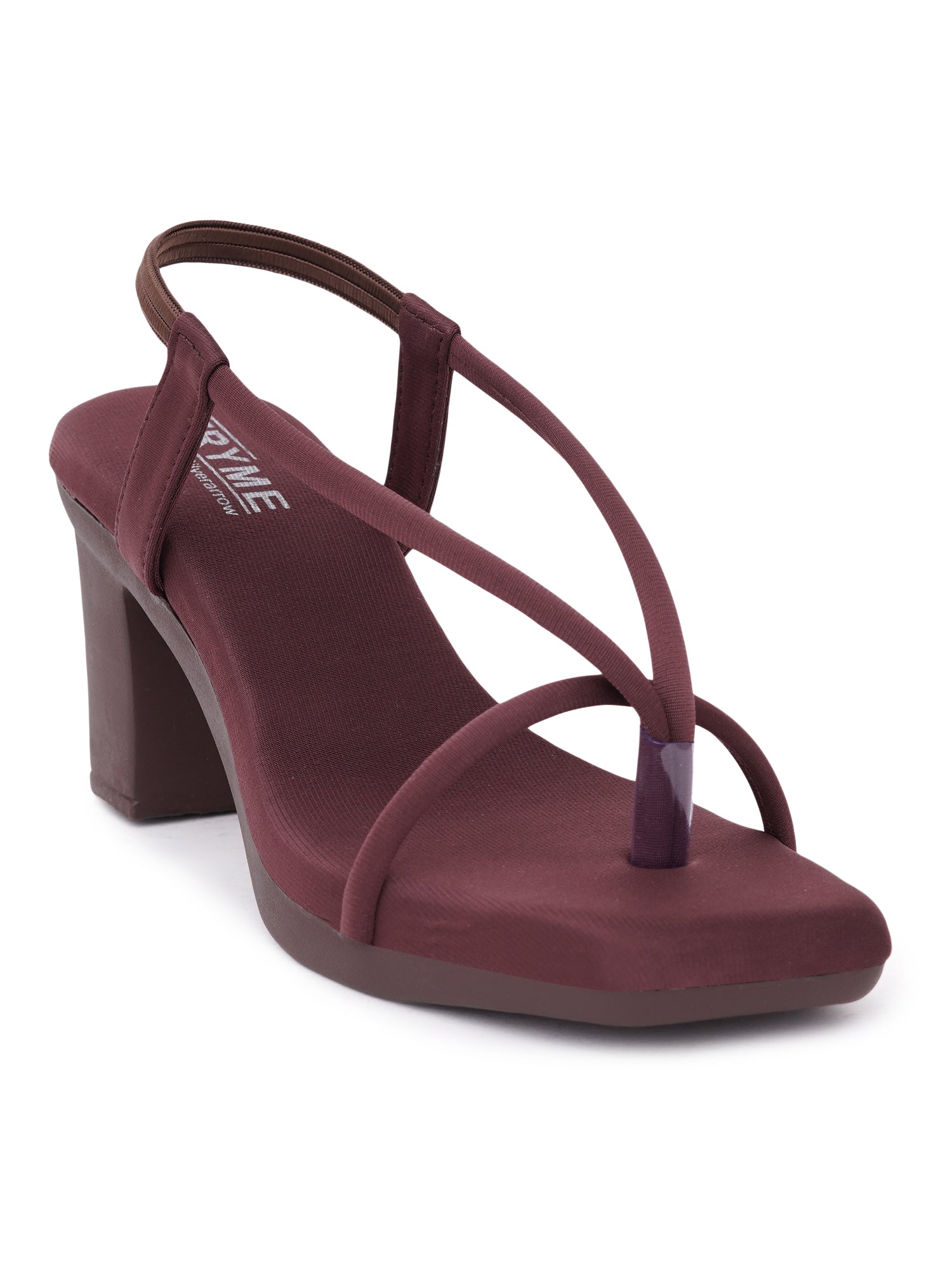 Minimalist Slingback Block Heel Sandals