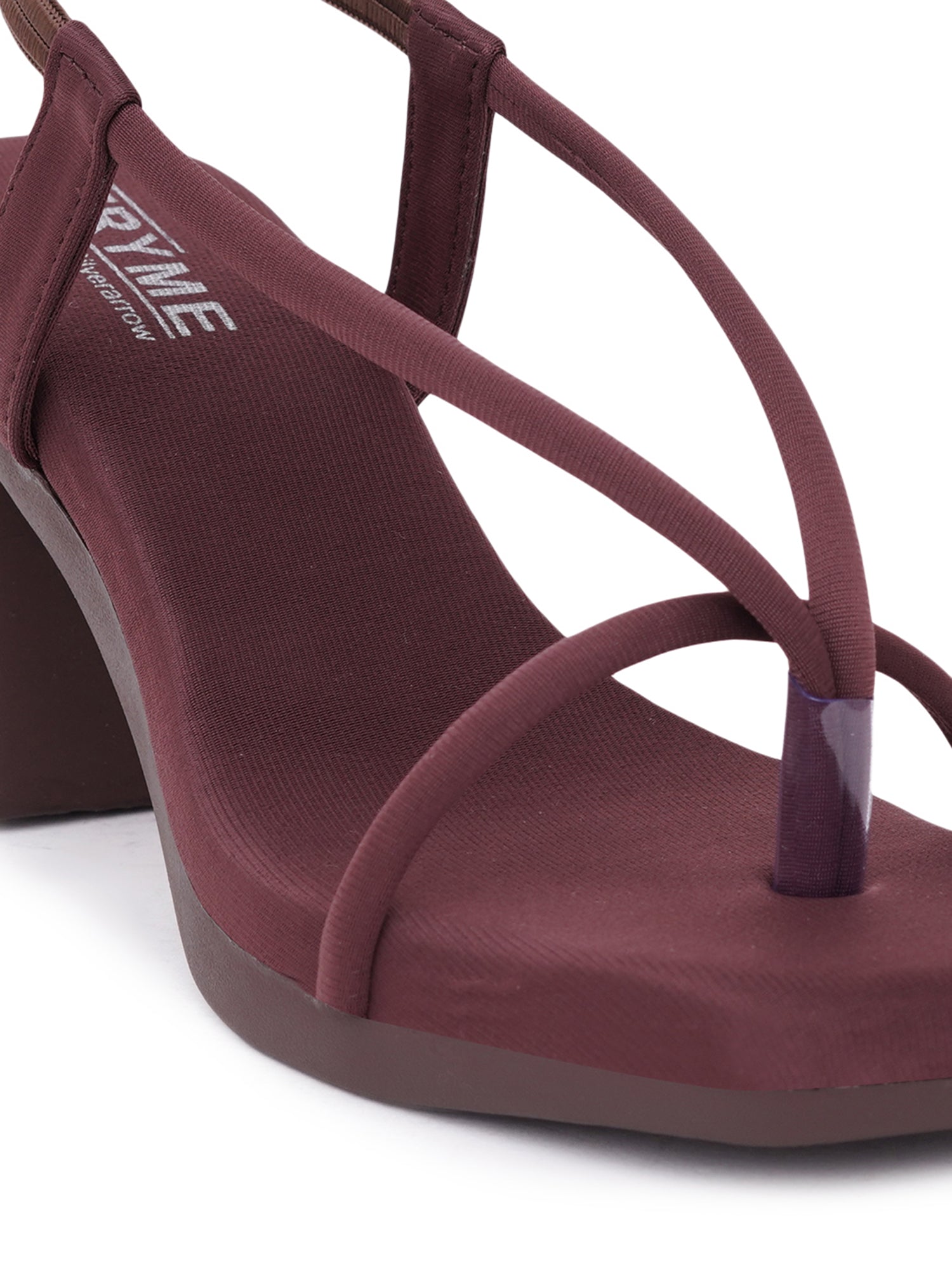 Minimalist Slingback Block Heel Sandals