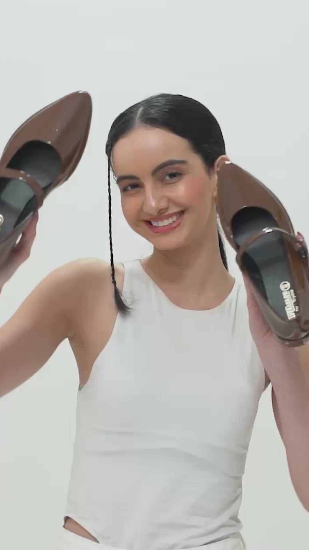 Rounded Toe Platform Mary Jane Shoes
