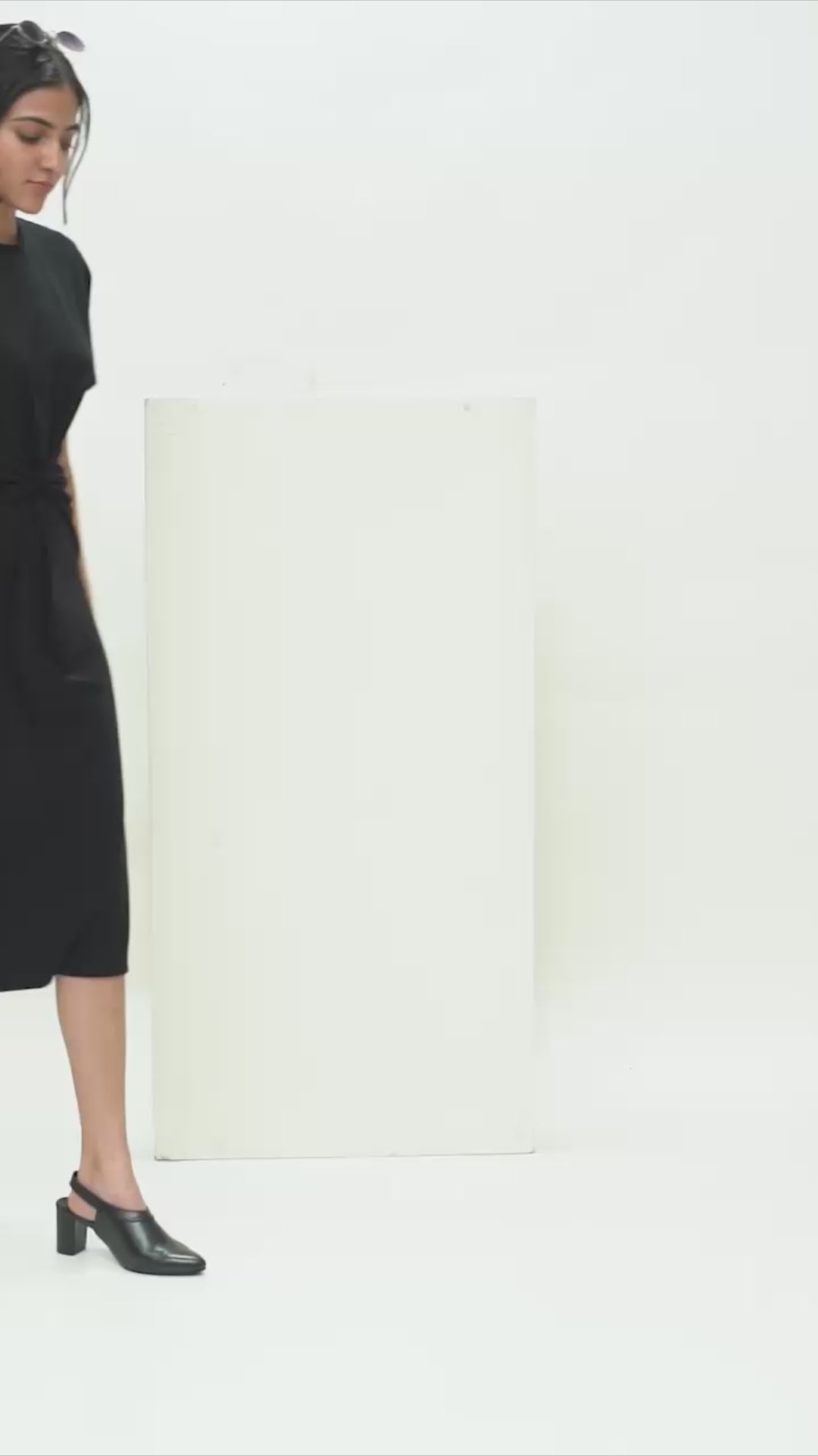 Classic Slingback Block Heel Shoes