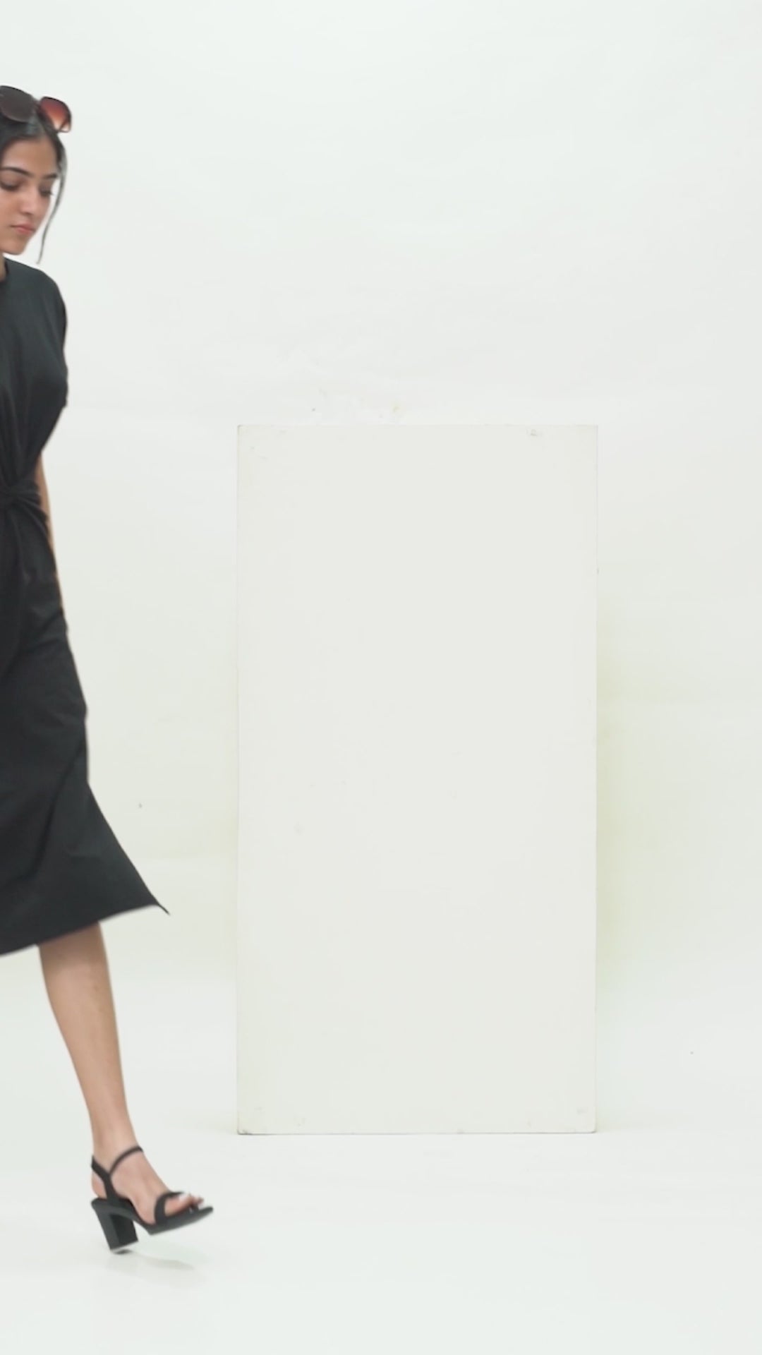 Minimal Strap Block Heel Heels