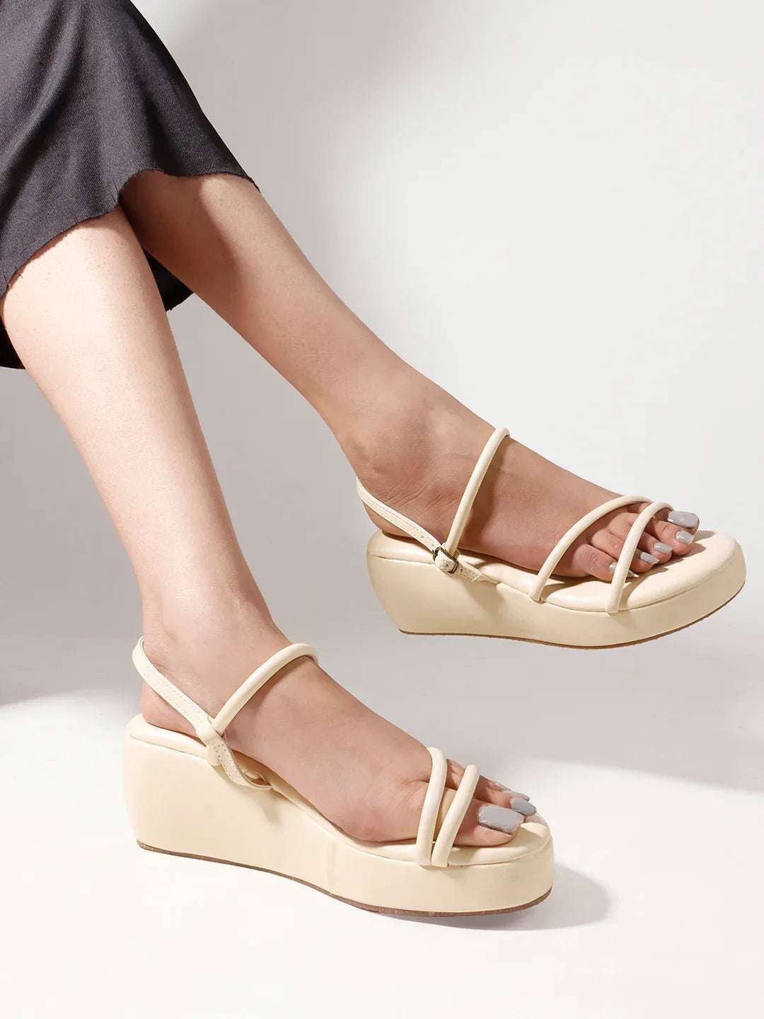 Fashionable Slingback Wedge Sandals All-Day Comfort