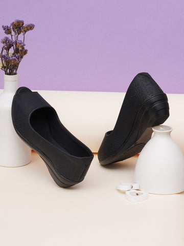 Cloud Comfort Peep-Toes Wedge