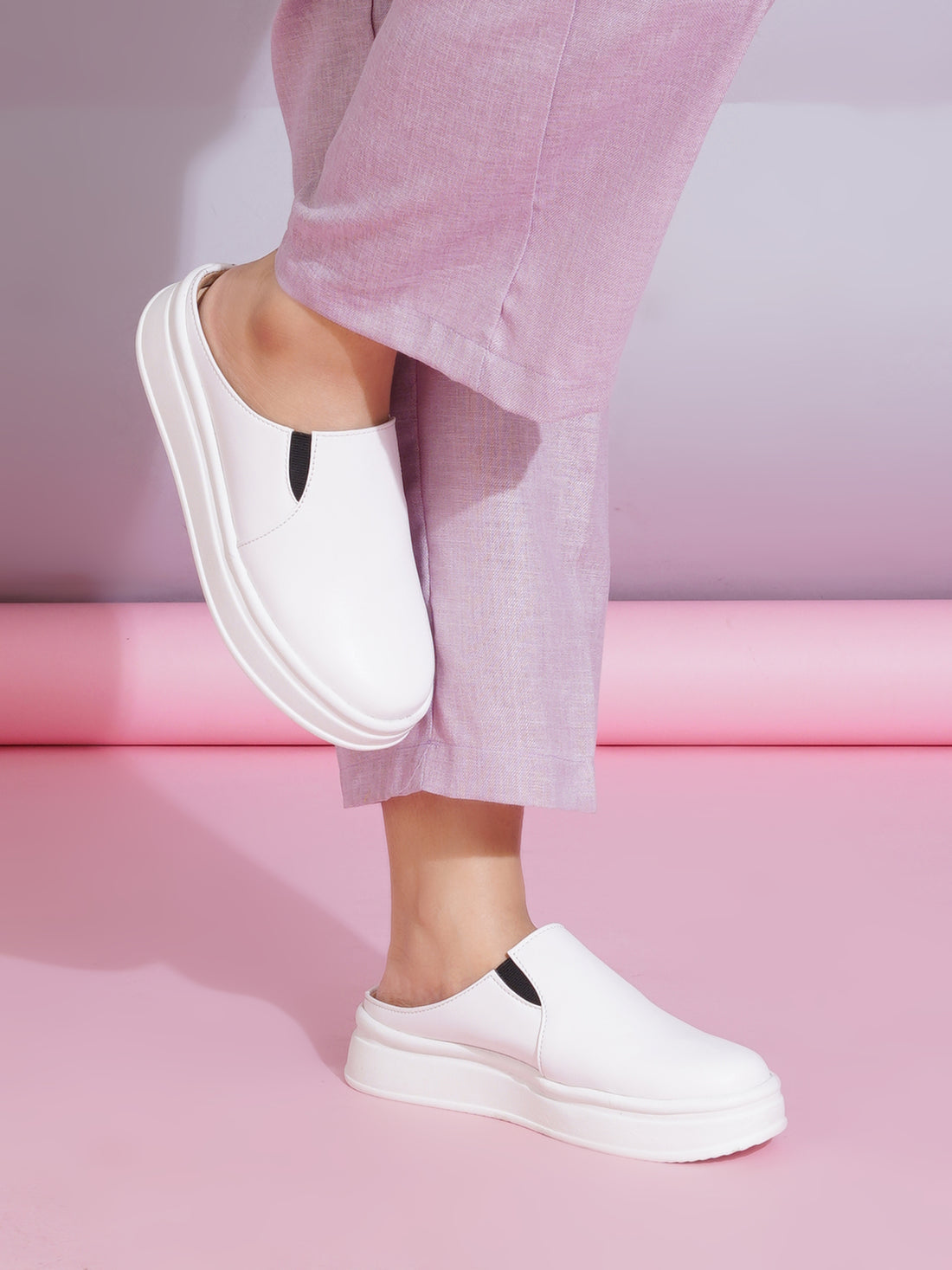 Easy Glow Slip-Ons Platform Slip-On Sneakers