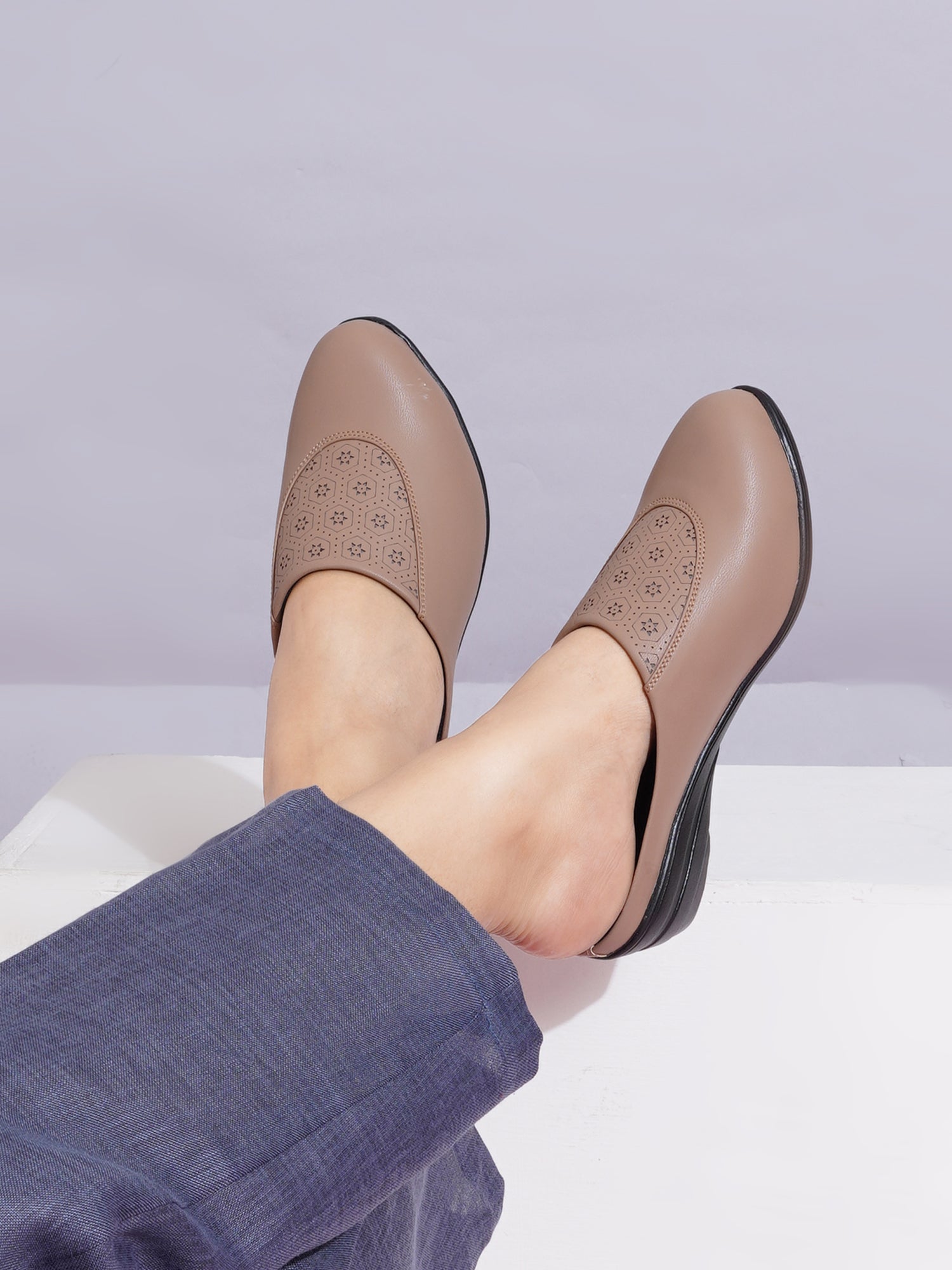 Cozy Step Cushioned Comfort Mule