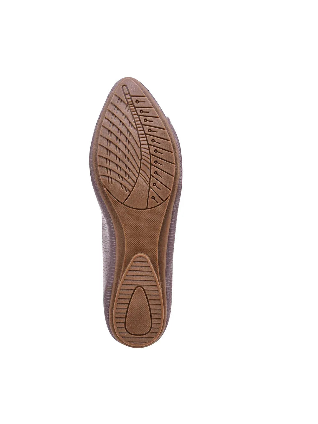 Textured Knot Detail Comfort Ballerinas