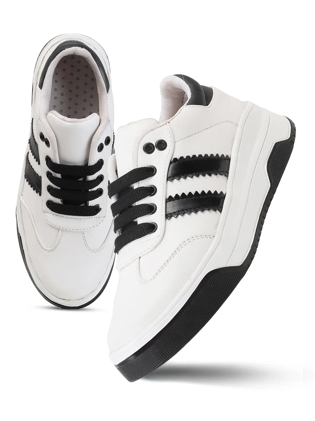 TRYME Flatform Casual looks Lace Up Sneakers For Women & Girl