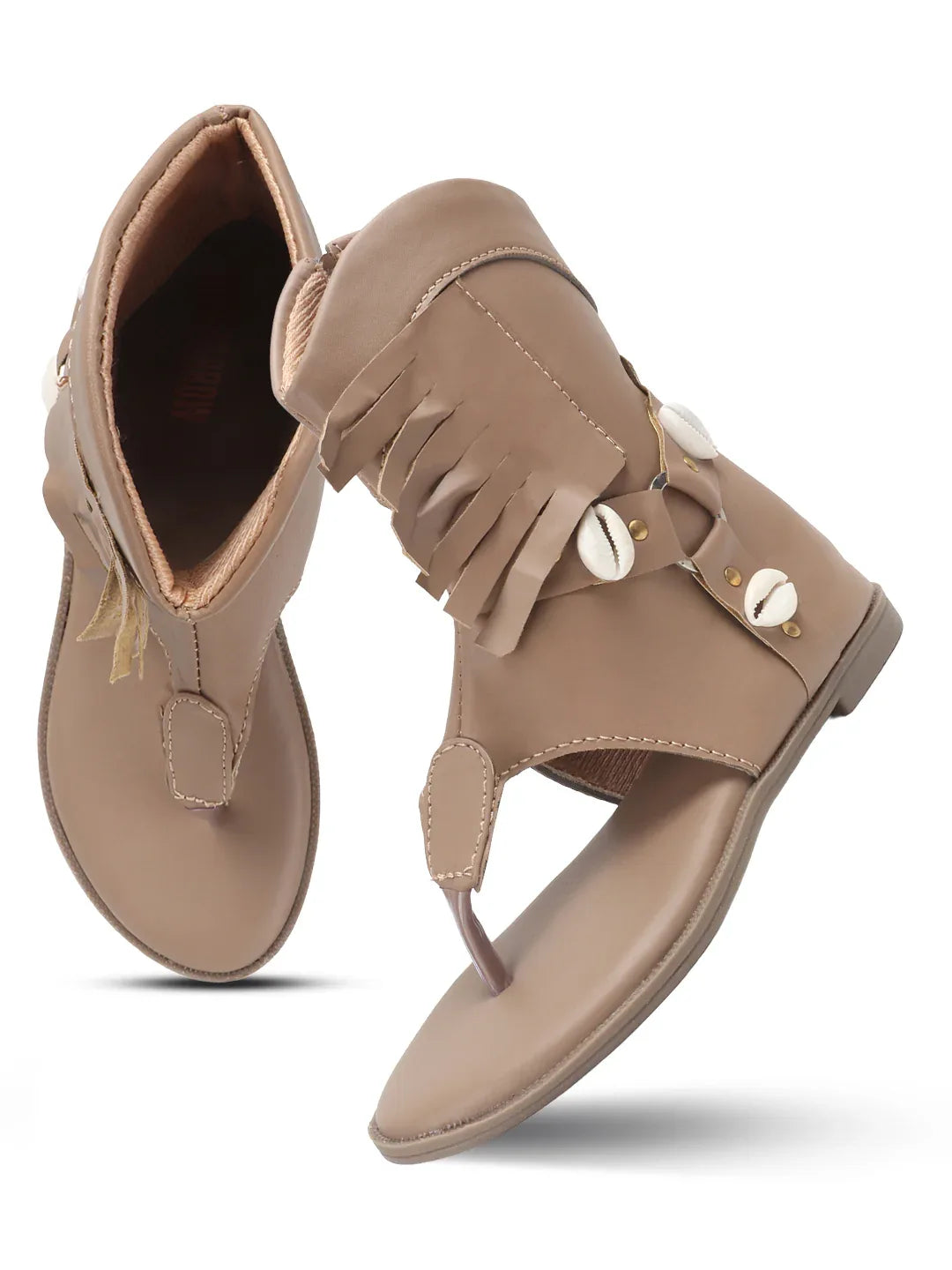 Modern Cut-Out Ankle Sandals