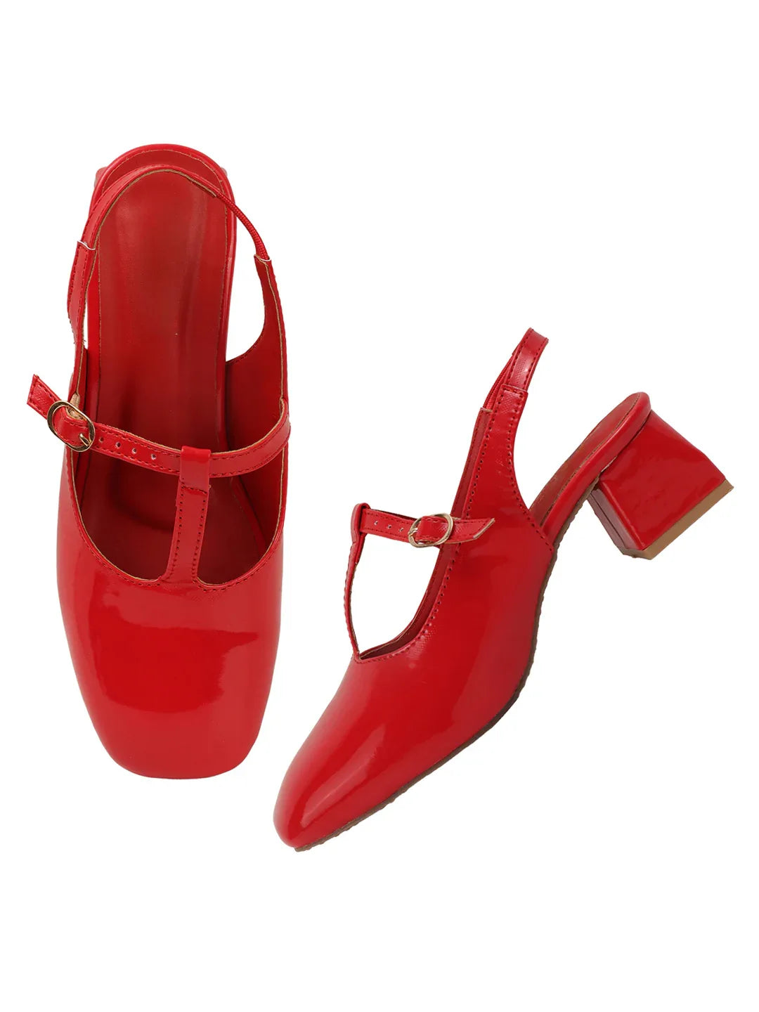 Elegant Pointed Toe Mary Jane Slingbacks